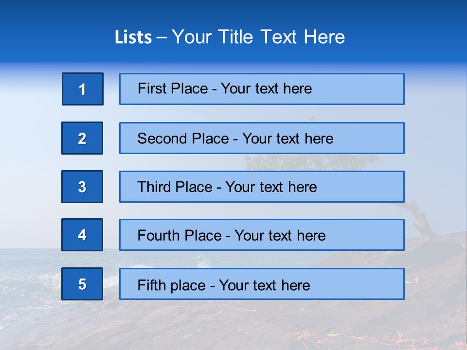 Over Idyllic Single PowerPoint Template