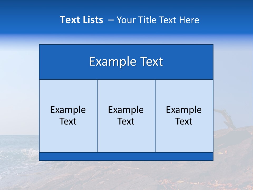 Over Idyllic Single PowerPoint Template