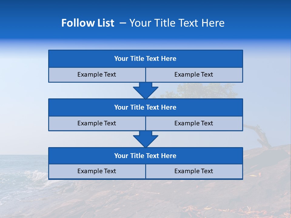 Over Idyllic Single PowerPoint Template