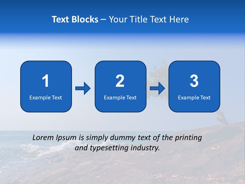 Over Idyllic Single PowerPoint Template