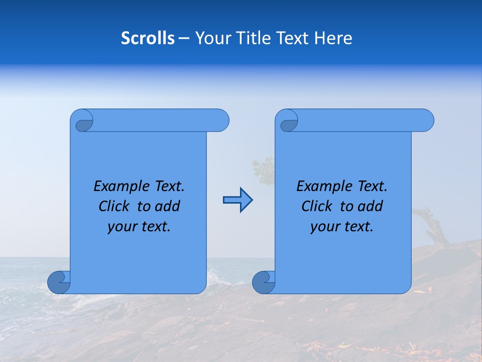 Over Idyllic Single PowerPoint Template