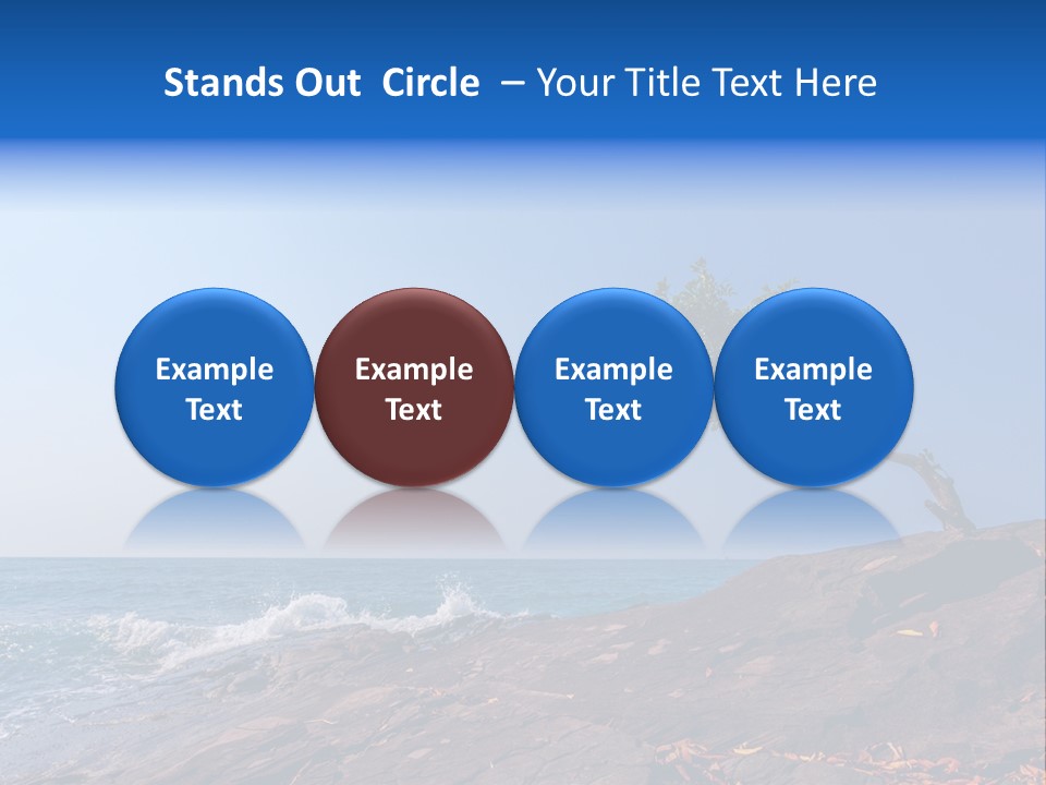 Over Idyllic Single PowerPoint Template