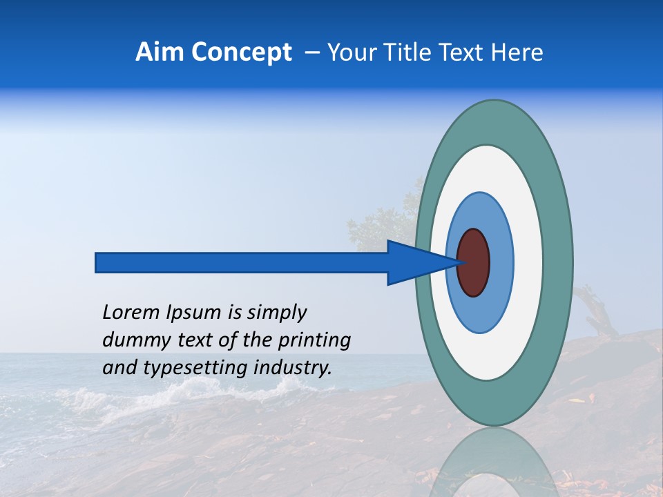 Over Idyllic Single PowerPoint Template