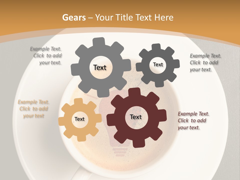 Closeup Food Tip PowerPoint Template