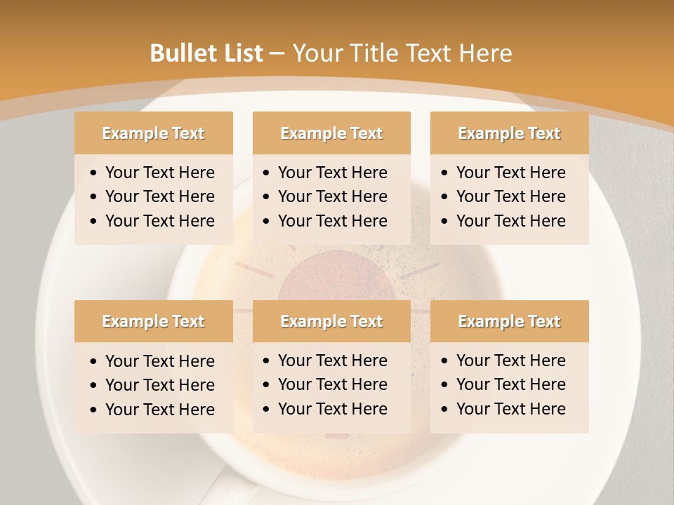 Closeup Food Tip PowerPoint Template