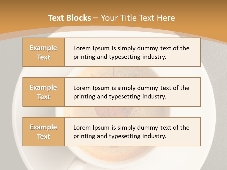 Closeup Food Tip PowerPoint Template