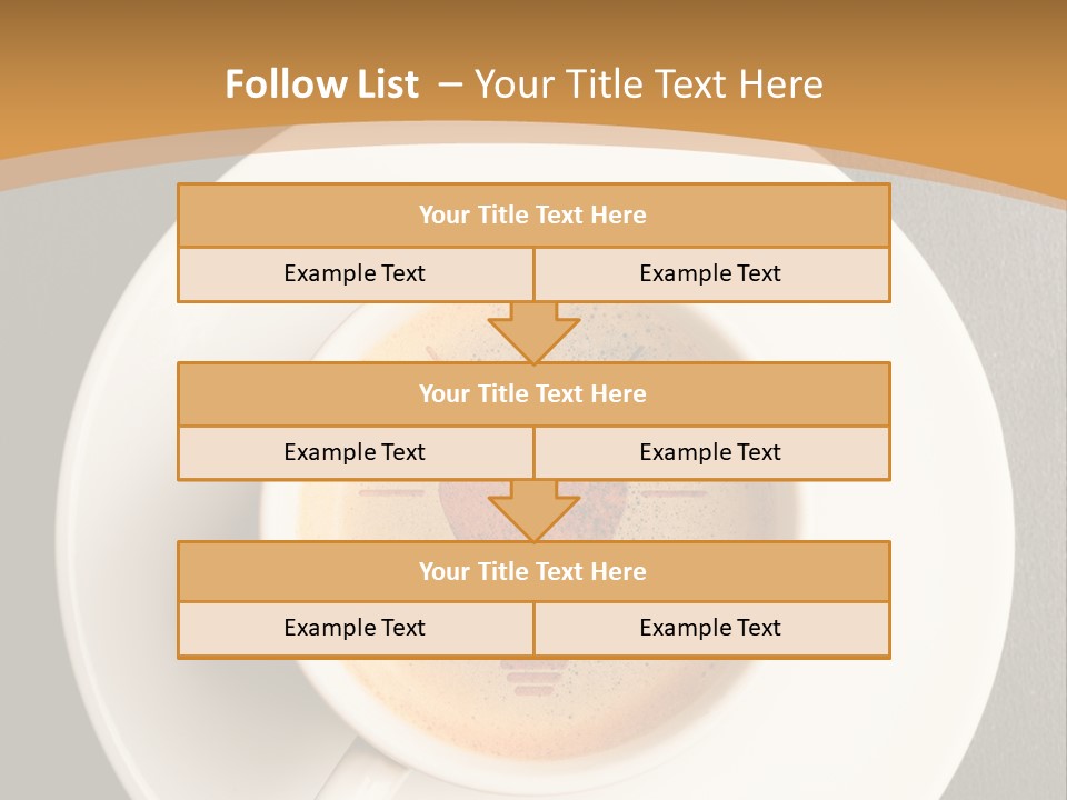 Closeup Food Tip PowerPoint Template