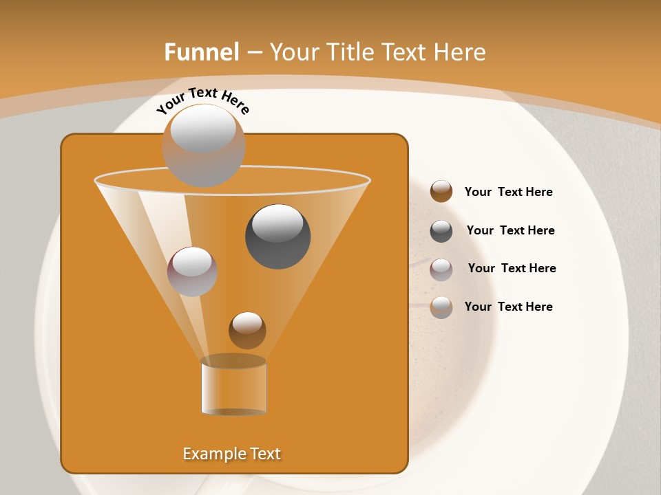 Closeup Food Tip PowerPoint Template