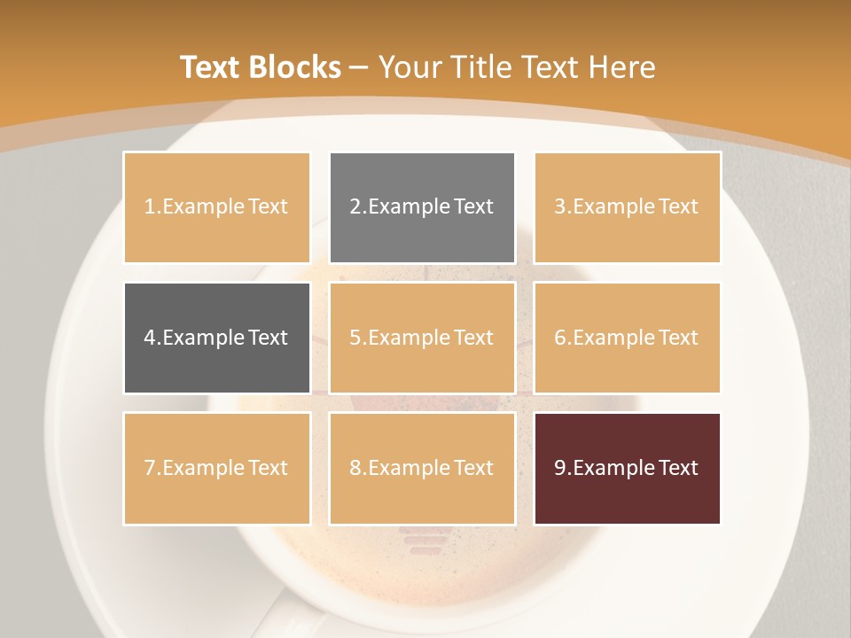 Closeup Food Tip PowerPoint Template