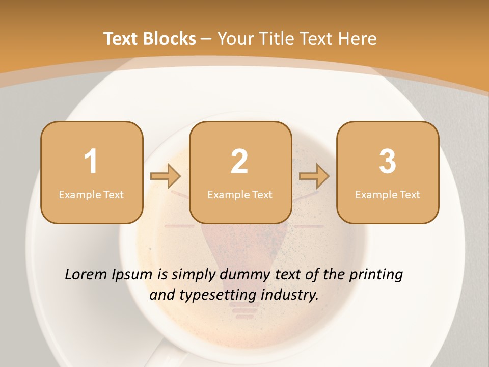 Closeup Food Tip PowerPoint Template