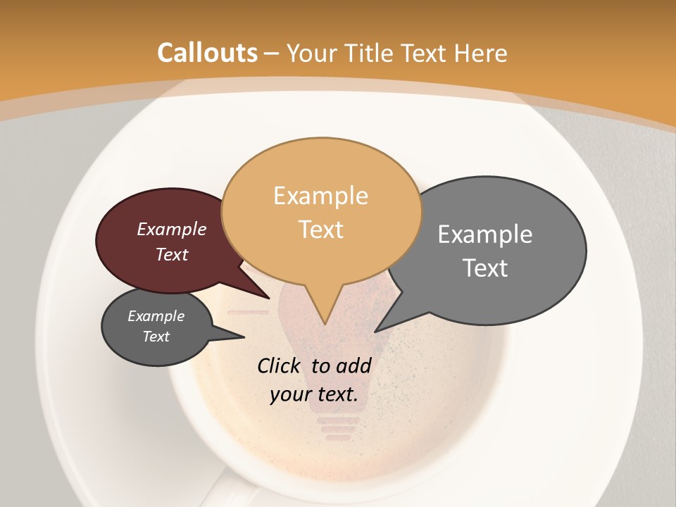 Closeup Food Tip PowerPoint Template