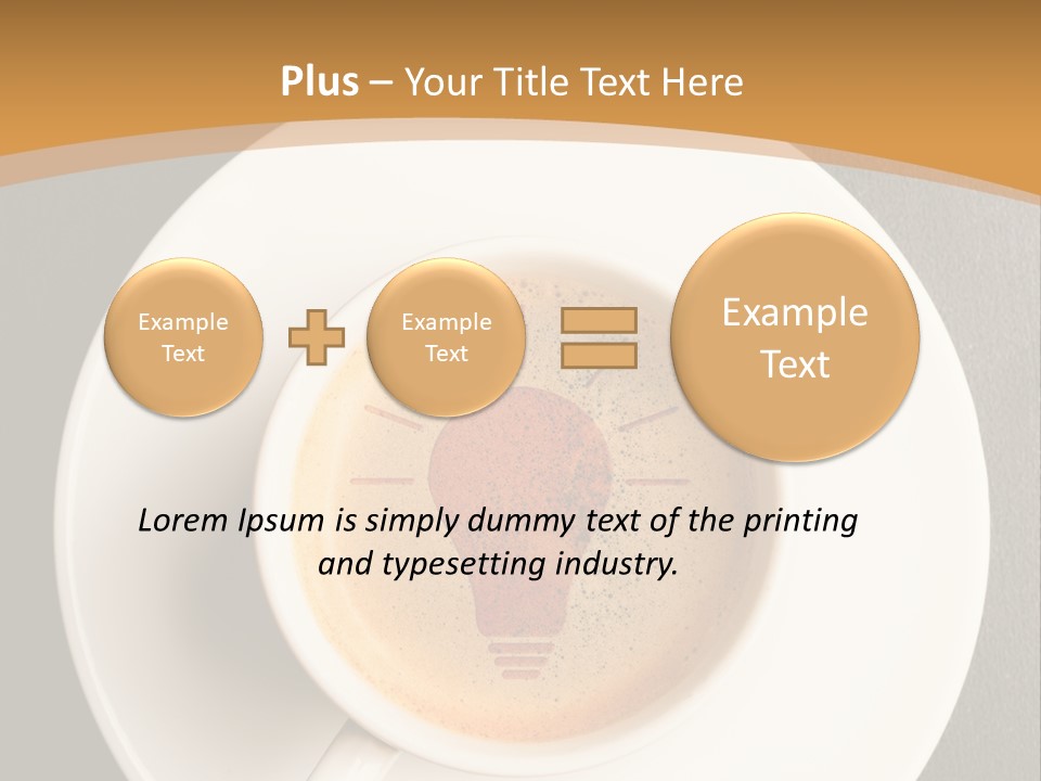Closeup Food Tip PowerPoint Template