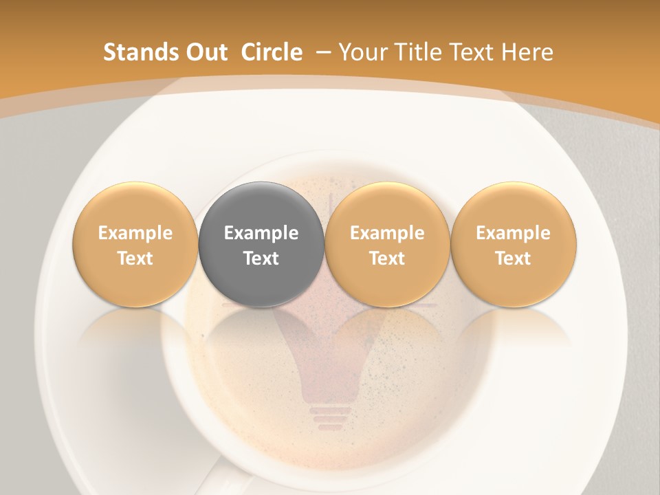 Closeup Food Tip PowerPoint Template