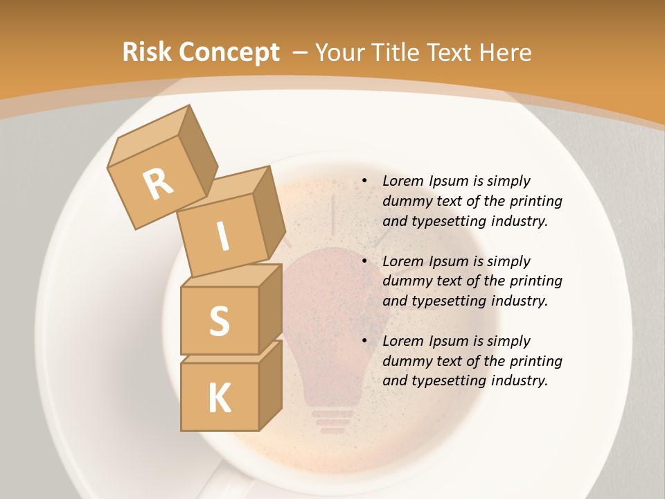 Closeup Food Tip PowerPoint Template