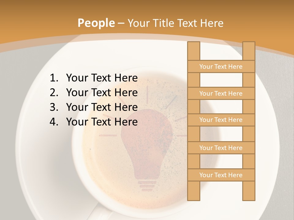 Closeup Food Tip PowerPoint Template