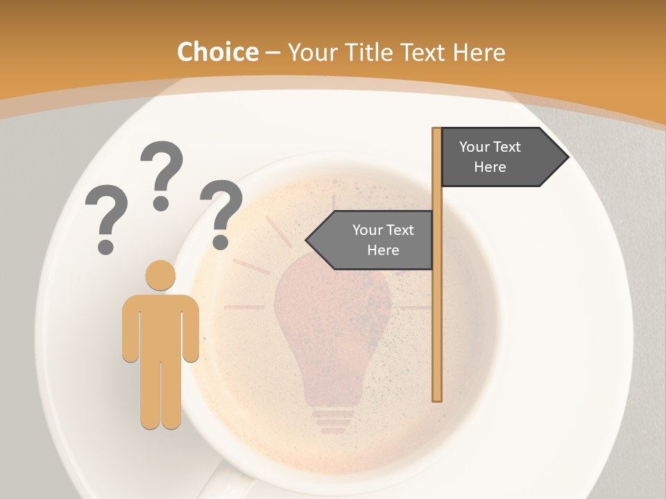 Closeup Food Tip PowerPoint Template