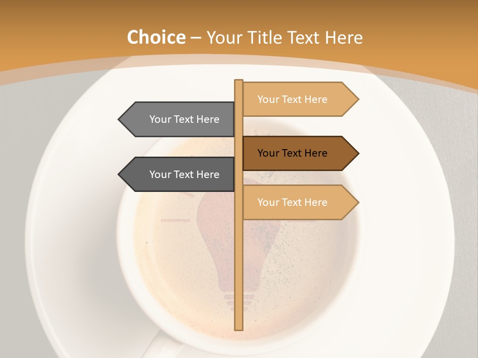 Closeup Food Tip PowerPoint Template