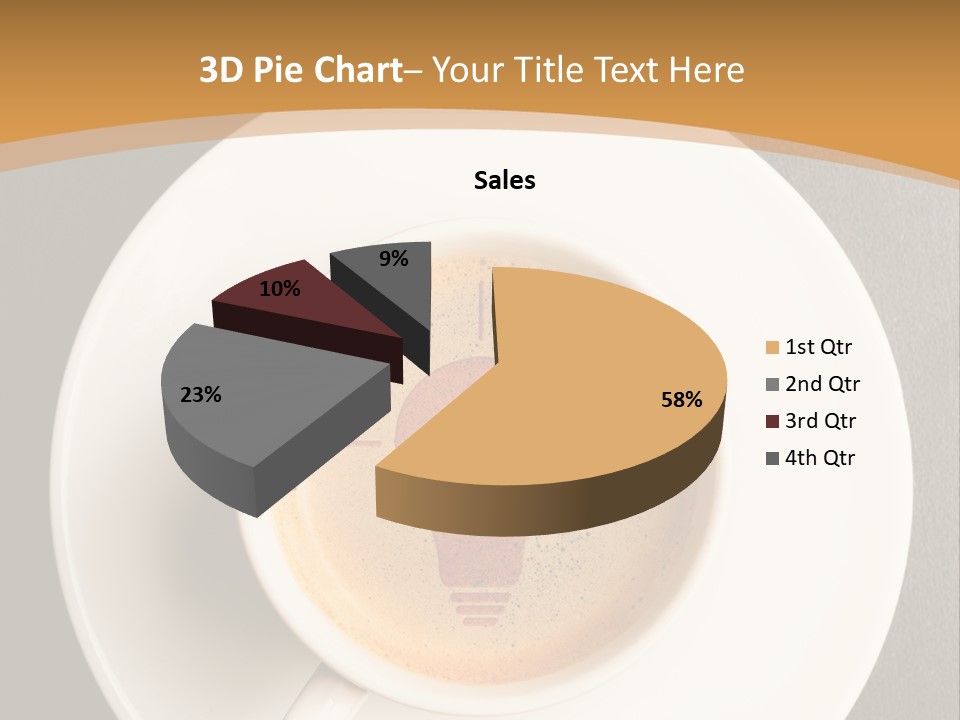 Closeup Food Tip PowerPoint Template