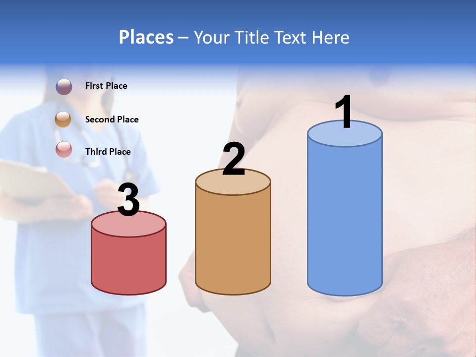 Thick Overweight Patient PowerPoint Template