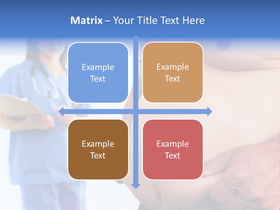 Thick Overweight Patient PowerPoint Template