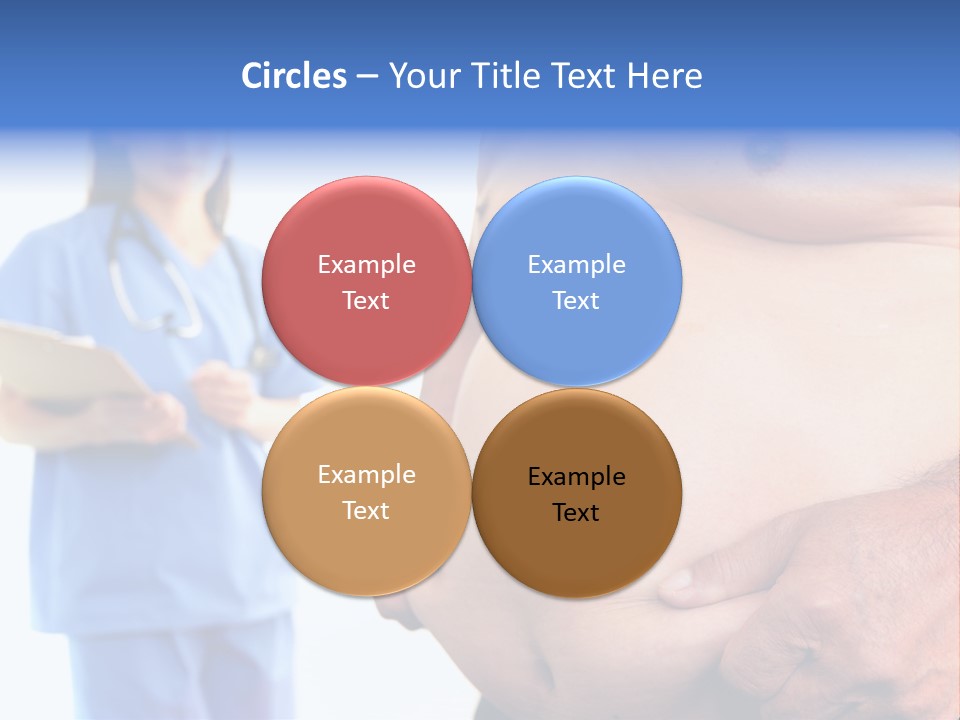 Thick Overweight Patient PowerPoint Template