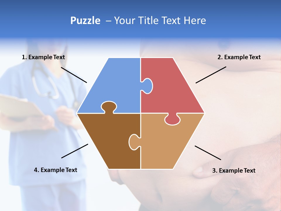 Thick Overweight Patient PowerPoint Template
