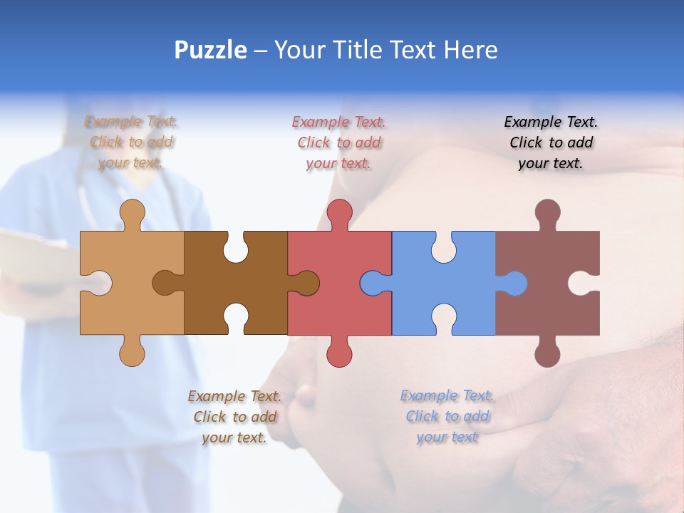 Thick Overweight Patient PowerPoint Template