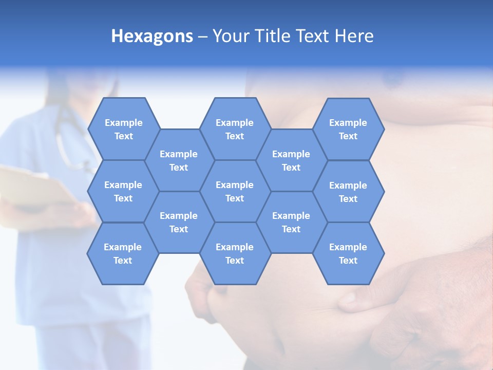Thick Overweight Patient PowerPoint Template