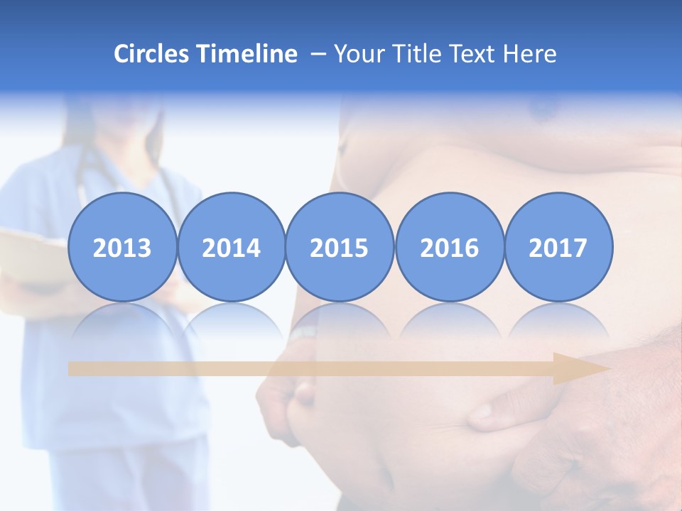 Thick Overweight Patient PowerPoint Template