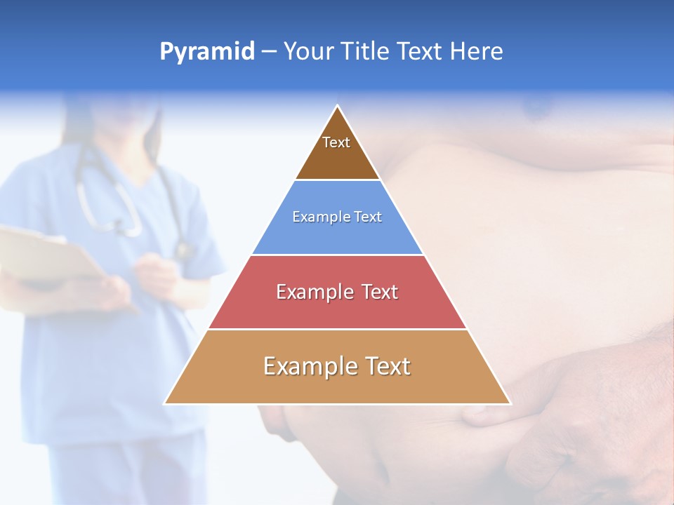 Thick Overweight Patient PowerPoint Template
