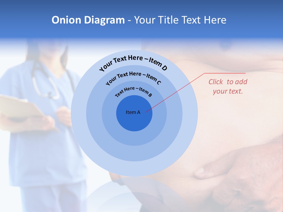 Thick Overweight Patient PowerPoint Template