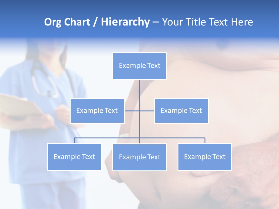 Thick Overweight Patient PowerPoint Template