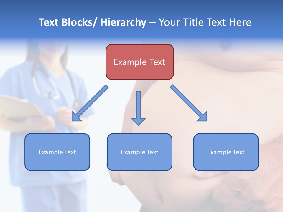 Thick Overweight Patient PowerPoint Template