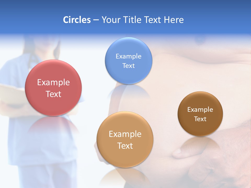 Thick Overweight Patient PowerPoint Template
