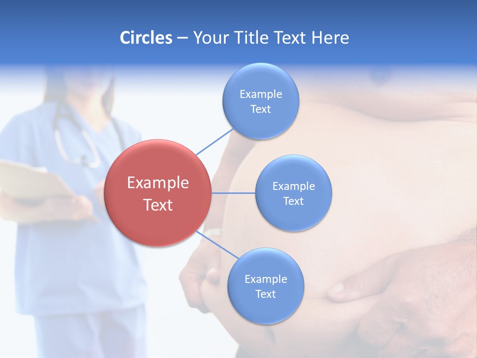 Thick Overweight Patient PowerPoint Template