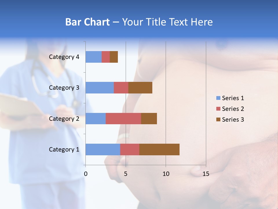 Thick Overweight Patient PowerPoint Template