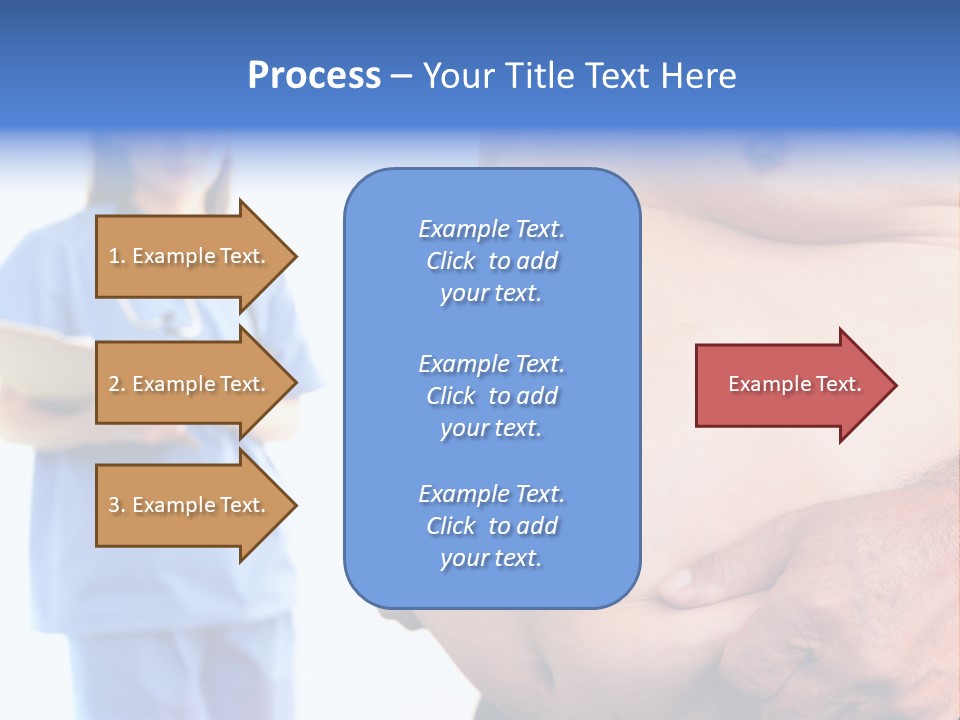 Thick Overweight Patient PowerPoint Template