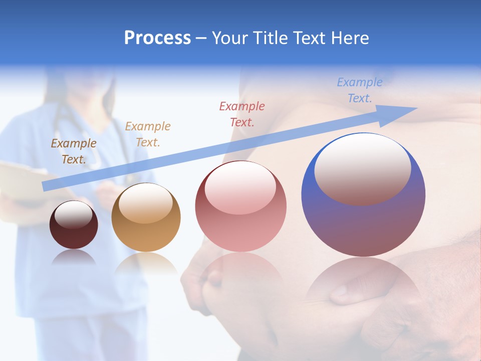 Thick Overweight Patient PowerPoint Template