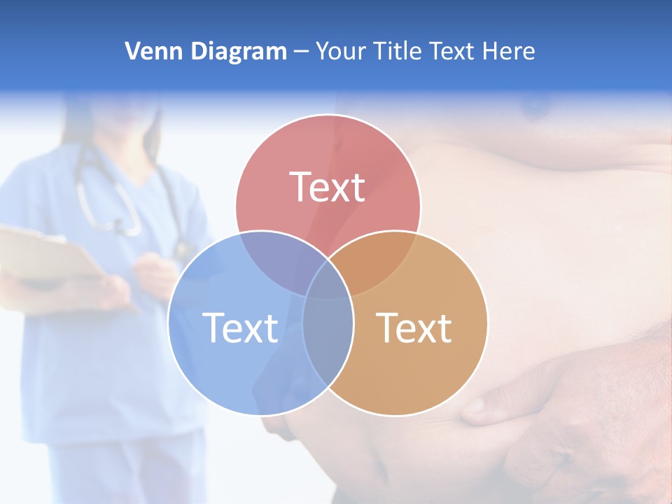 Thick Overweight Patient PowerPoint Template