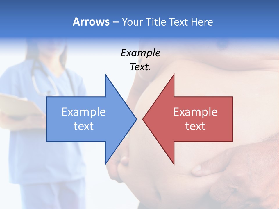 Thick Overweight Patient PowerPoint Template