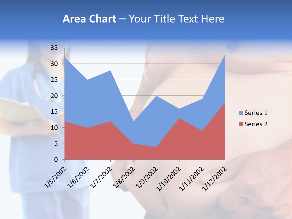 Thick Overweight Patient PowerPoint Template