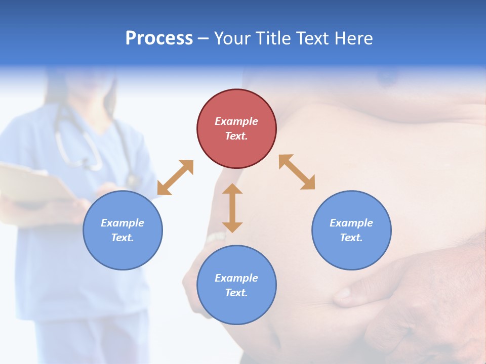 Thick Overweight Patient PowerPoint Template