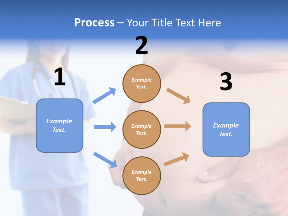 Thick Overweight Patient PowerPoint Template