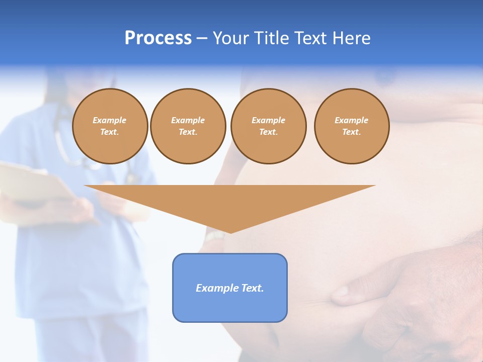 Thick Overweight Patient PowerPoint Template