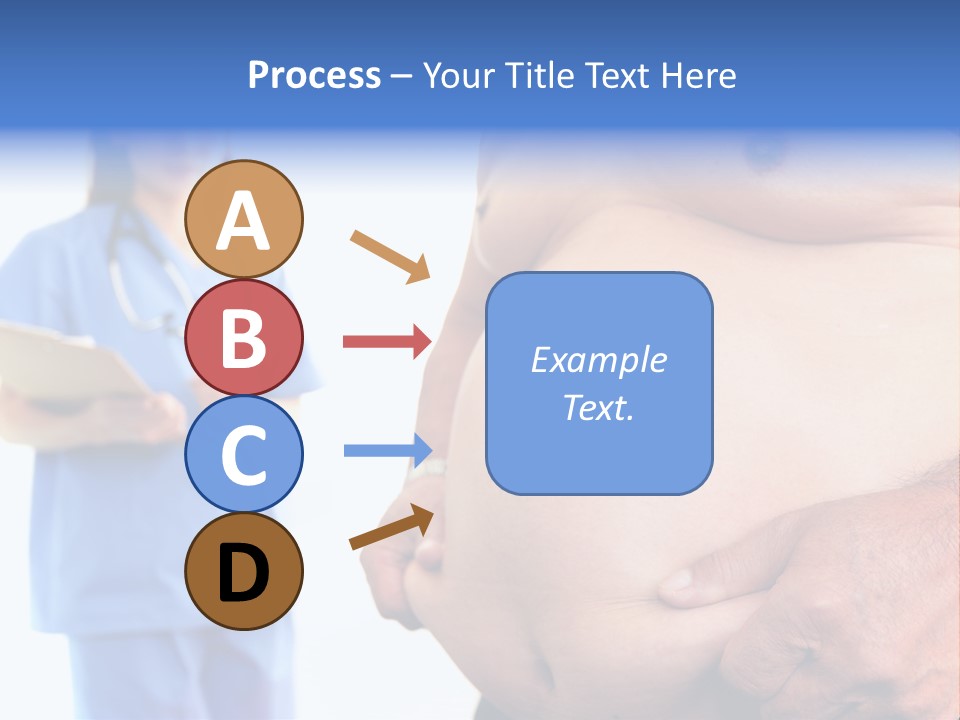 Thick Overweight Patient PowerPoint Template