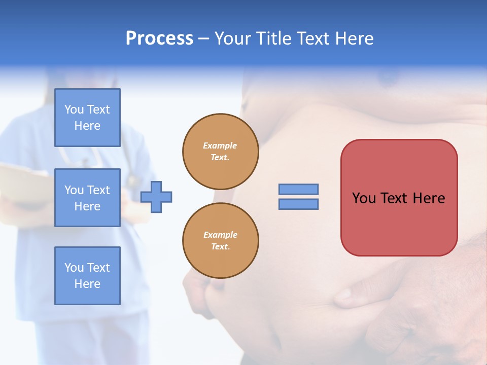 Thick Overweight Patient PowerPoint Template
