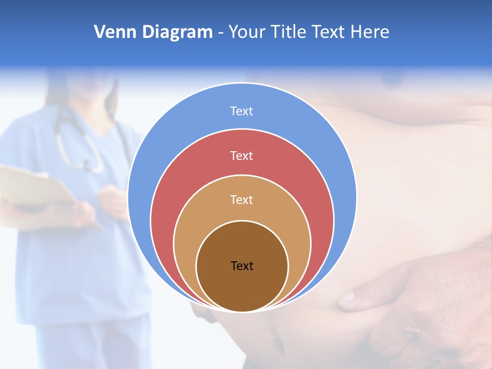 Thick Overweight Patient PowerPoint Template