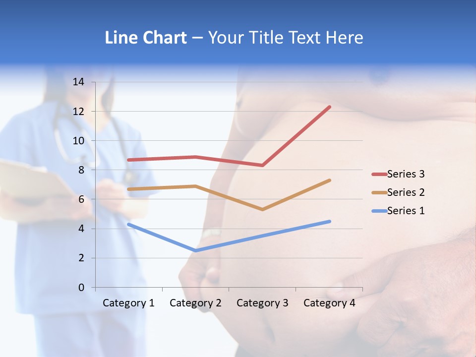 Thick Overweight Patient PowerPoint Template