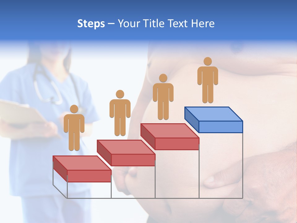 Thick Overweight Patient PowerPoint Template