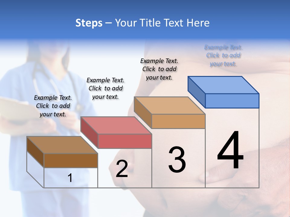 Thick Overweight Patient PowerPoint Template